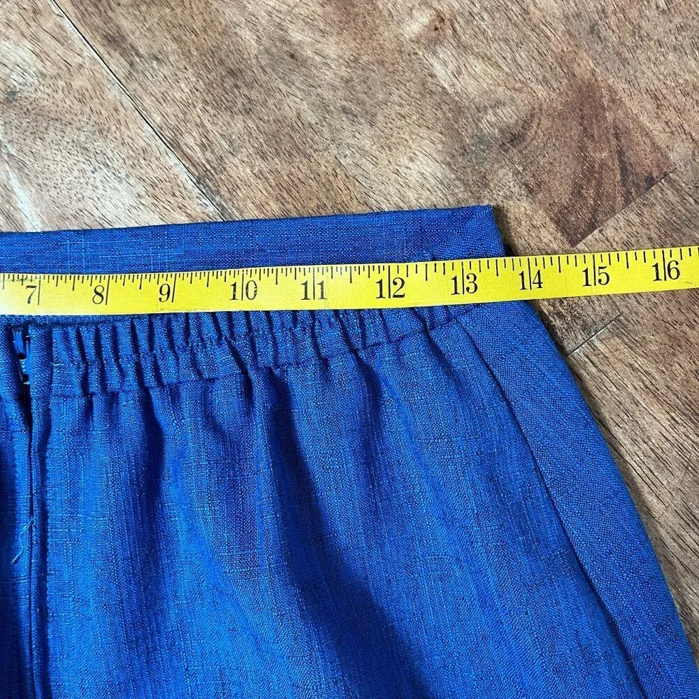Vintage‎ Sag Harbor A-line Midi Skirt Womens 10 Office Professional Retro Twee
